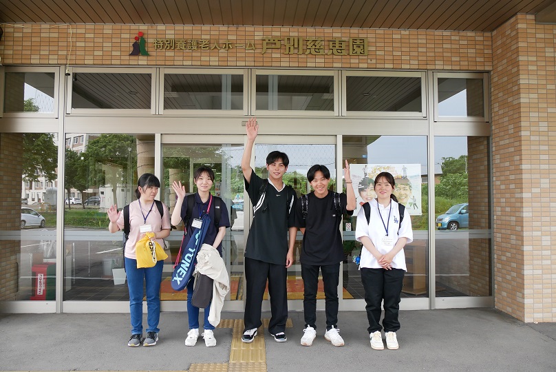 芦別高校の学生さんが来てくれました