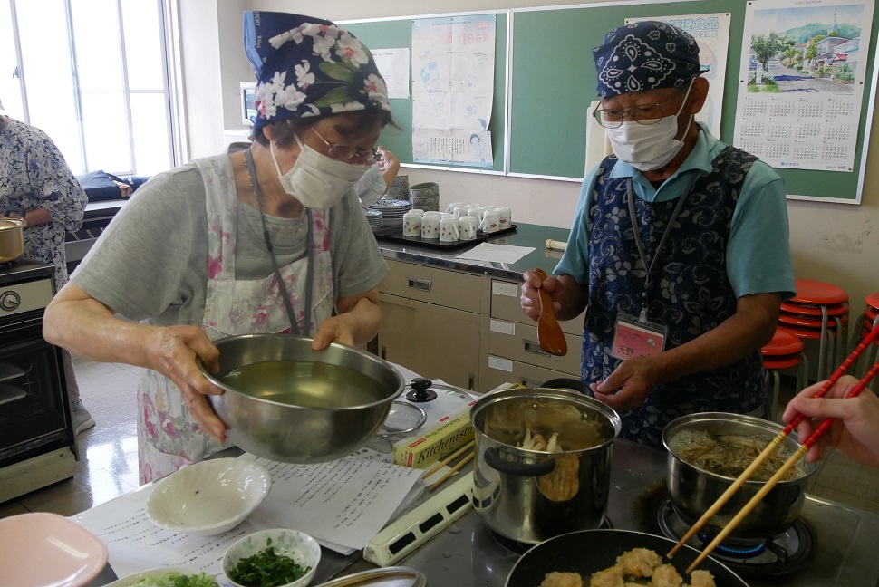 在宅ケアのための料理教室を行いました♩