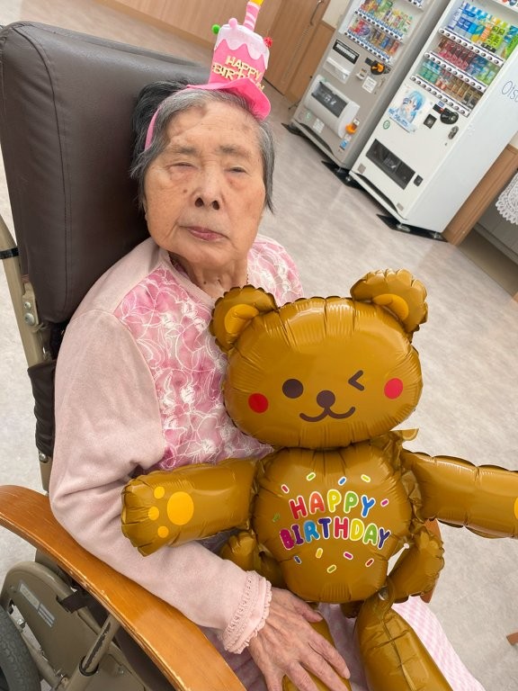 ８５歳のお誕生日のお祝い